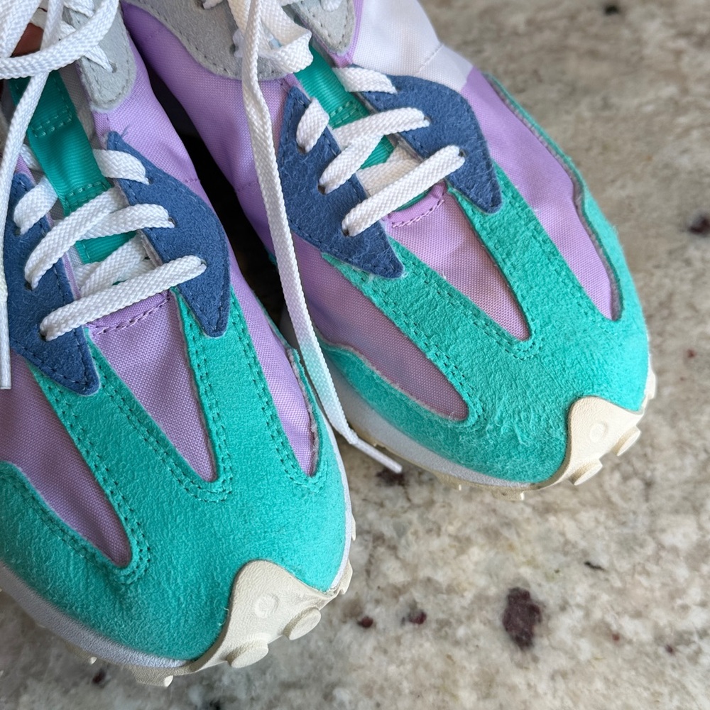 New Balance Wmns 327 'Dark Violet Summer Jade' - Picture 10 of 10